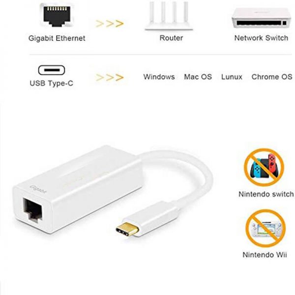 FS13106 Adaptateur USB C vers Ethernet