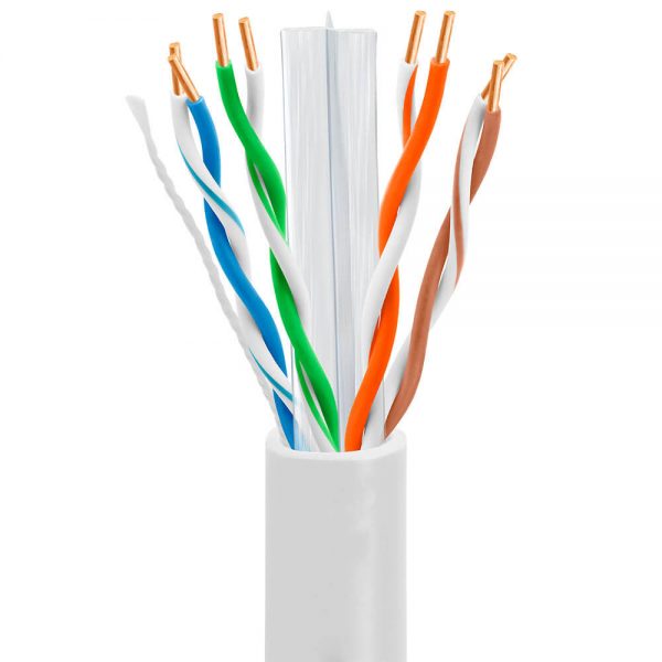 FS17003 Cat6 U-UTP ethernet installation cable CMR CMP rated