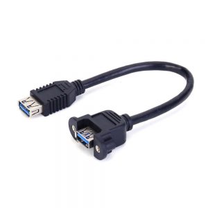 USB 3.0 Panel Mount Cable