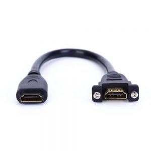 Cable HDMI hembra a HDMI hembra