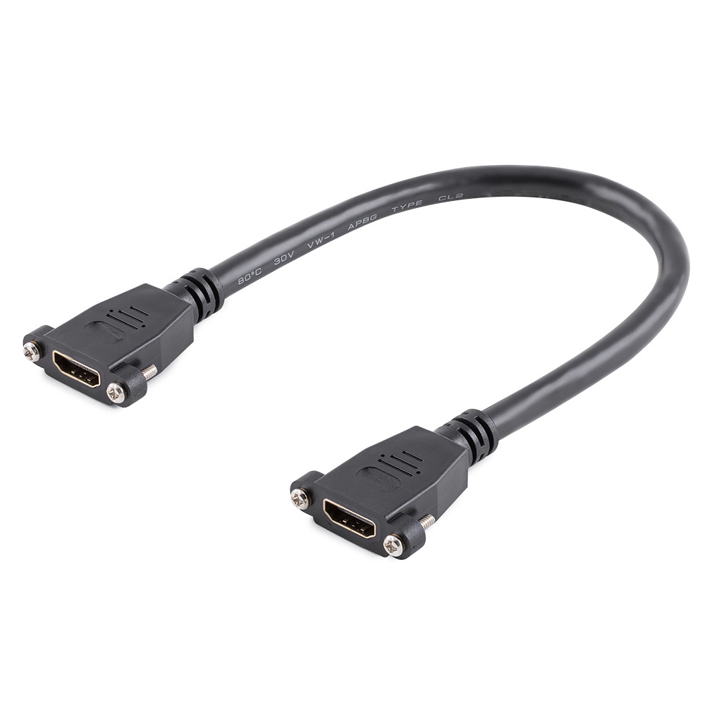 Conector HDMI Hembra a Hembra Cable Montaje Plano - FARSINCE