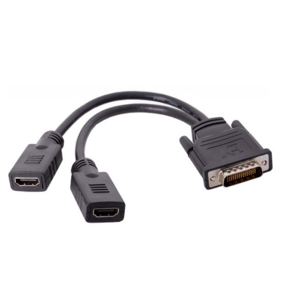 Cable de monitor divisor en Y