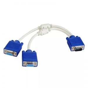 VGA Y Splitter Cable Adapter