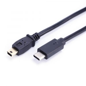 Type C to Mini USB Cable