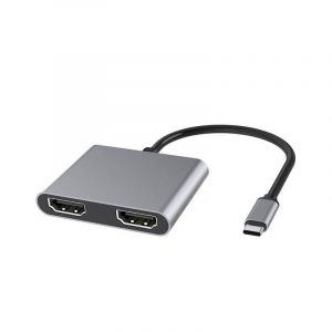 Adaptador USB-C a HDMI doble