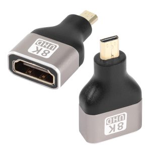 8K Micro HDMI Stecker auf HDMI Buchse, Micro HDMI Adapter