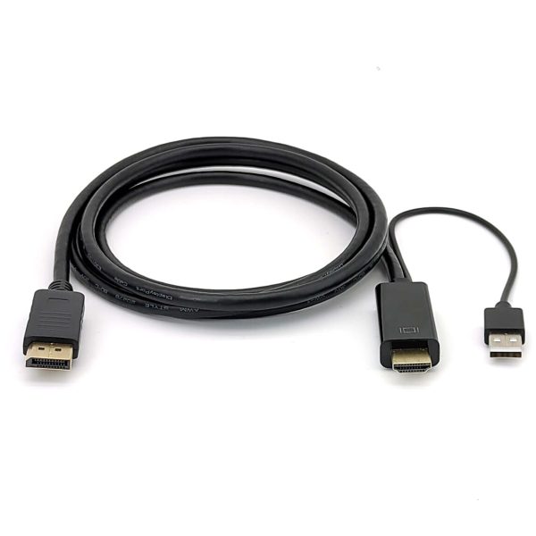 HDMI to Displayport Active Adapter Cable, 1M 2M 3M
