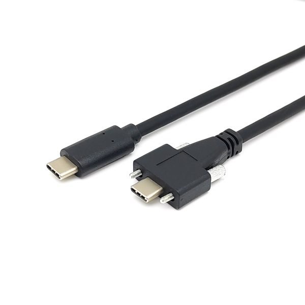 USB 3.1 Type C USB-C Panel Mount Cable