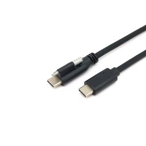 Panel Mount USB 3.1 Type C USB-C Male to Male Cable