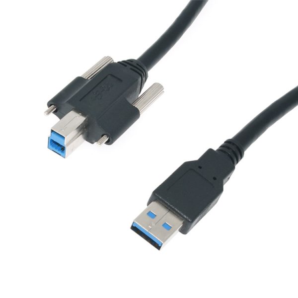 USB 3.0 Panel-Mount A to B Cable