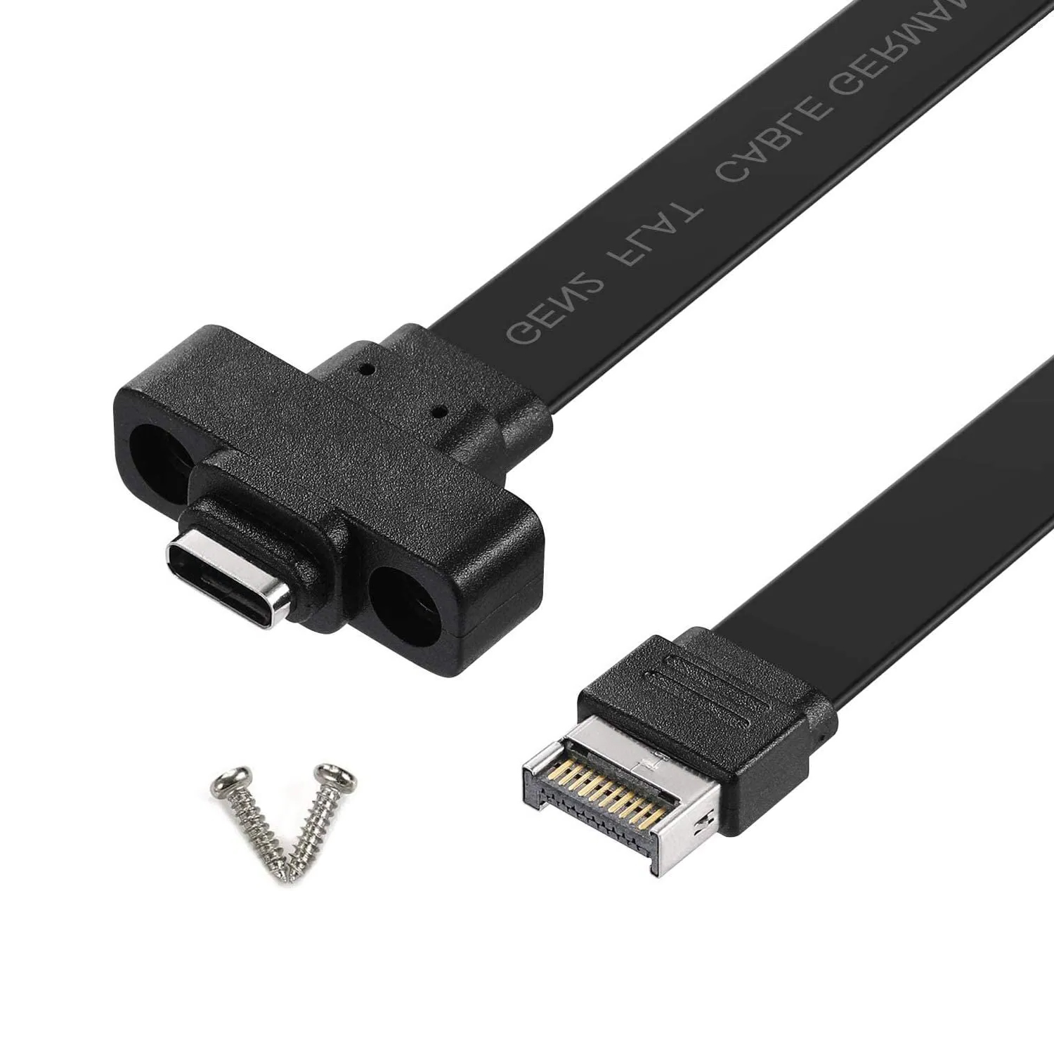 El mejor cable de extensión USB 3.1 para montaje en panel - Farsince